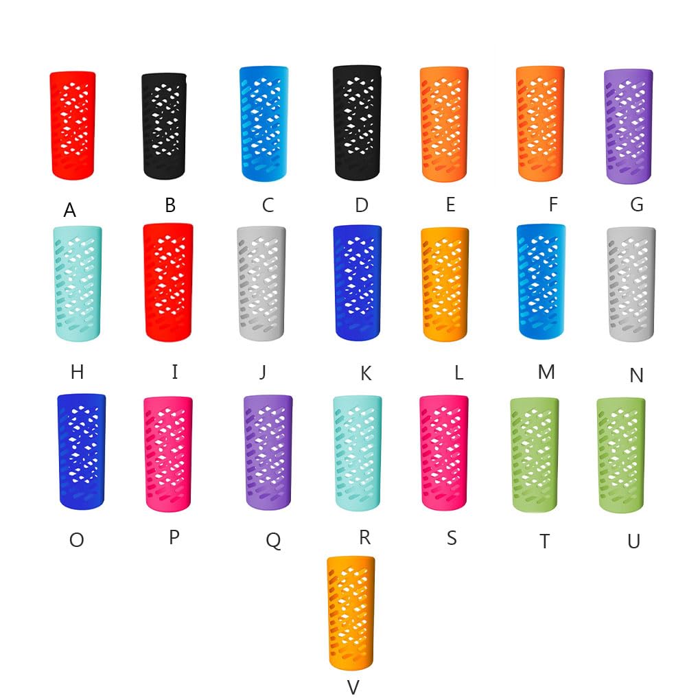 10 set di coperture protettive in silicone professionali per bottiglie d'acqua, accessori di ricambio per 40-32-1134 ml, verde prato S
