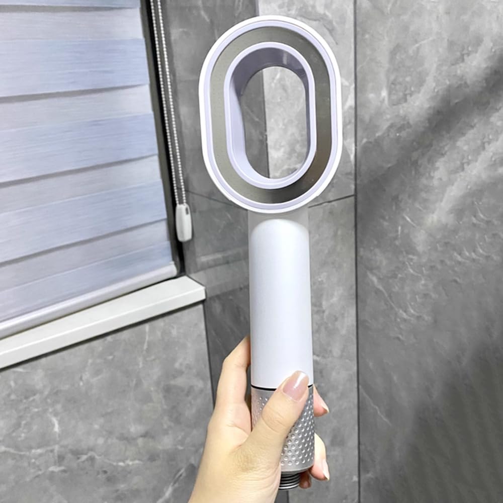 1 cabezal de ducha filtrado, alcachofa de ducha portátil con filtro, cabezal de ducha de alta presión para agua dura, elimina el cloro y la purificación del agua, accesorios de baño (blanco)