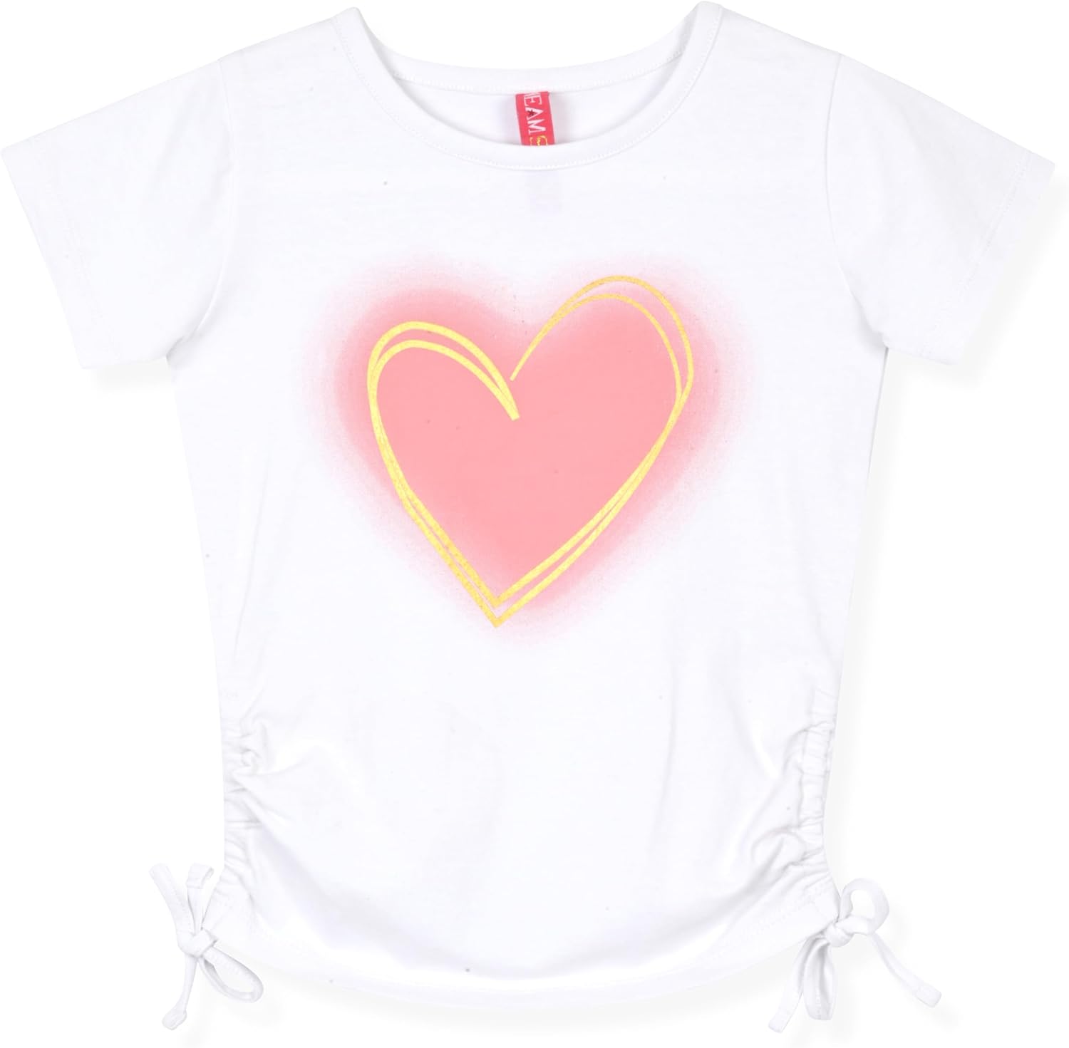 Dreamstar Girls 4 Piece Mix Match Outfit set Cute Comfortable short sleeve Top and shorts Trendy summer Clothing set - Image 2