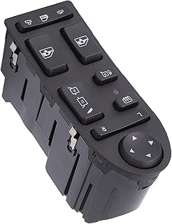 Aramox Front Left Driver Side Power Window Switch 36-Pin Electric Regulator for MAN TGA