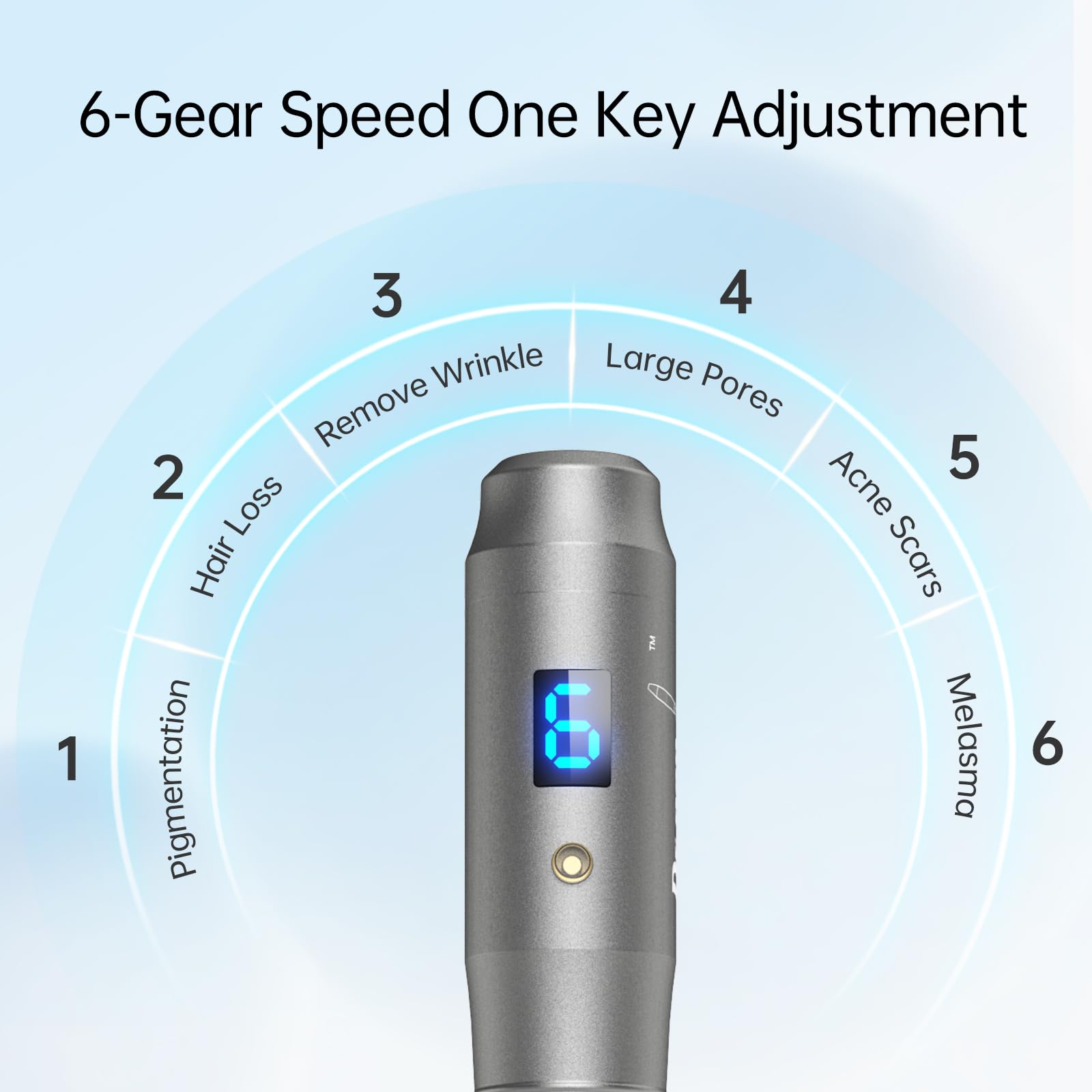 Dr.Pen M8 Microneedling Pen Wireless Micro Needling Device for Face Body Acne Scars Wrinkles with 10 Replacement Cartridges