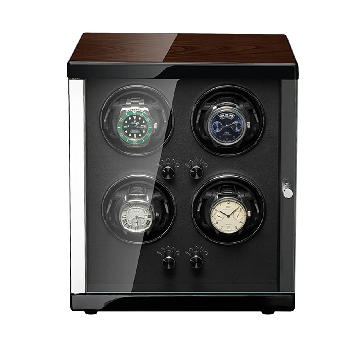 Écrin remonteur de montre automatique noir, l'idée cadeau idéale pour collectionneur