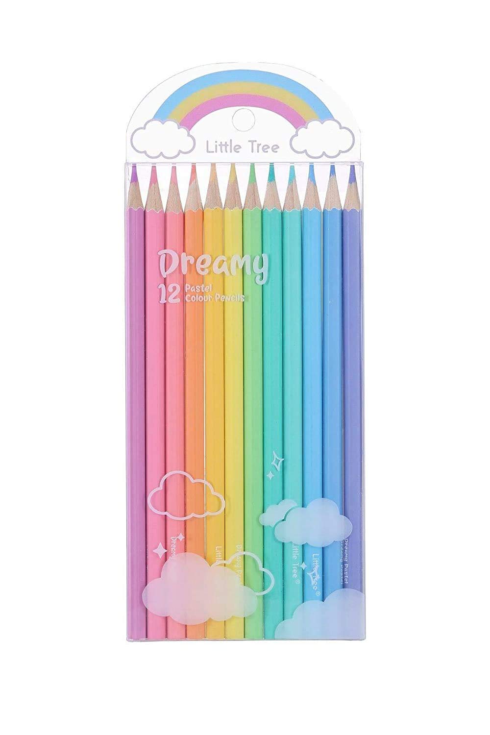 THE ART BOX 12pcs Pastel Pencil Set