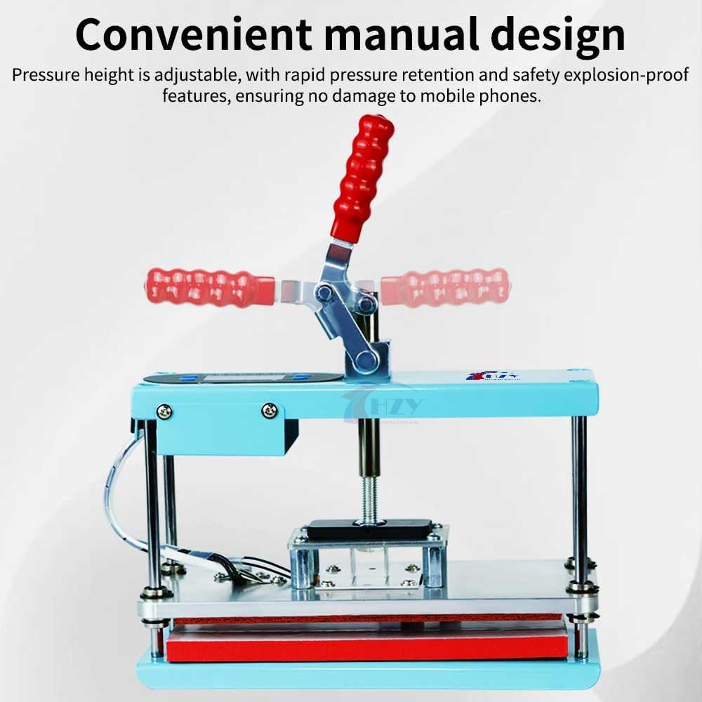Phone Screen Separator 180° Phone Repair Clamp Universal Clamping Fixture Mobile Phone Back Cover Holding Mold LCD Screen Fixed Pressure Holder for iPhone Samsung Screen Repair Tools