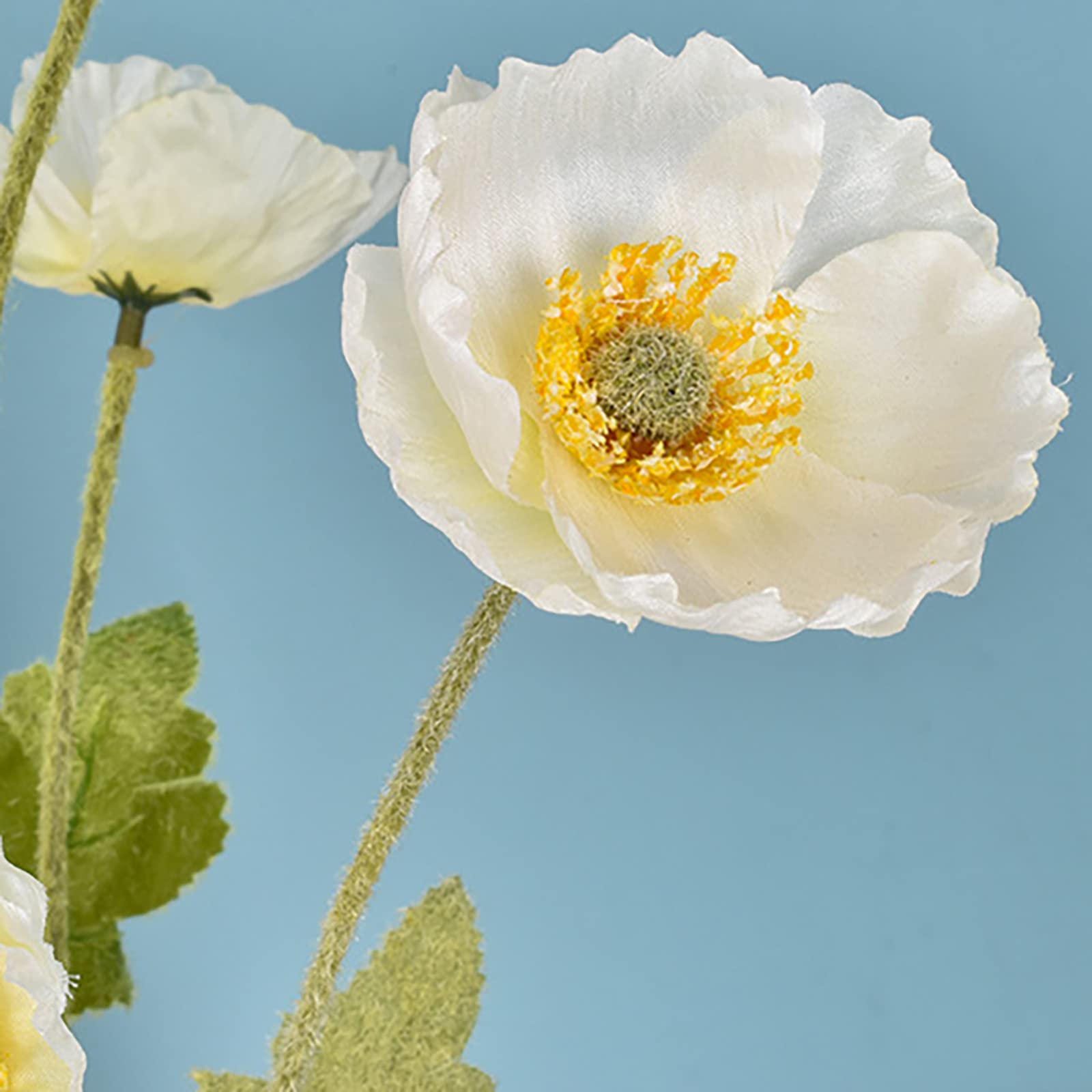 Amazon｜ポピー 造花 春の花 インテリア フェイク フラワー ケシ