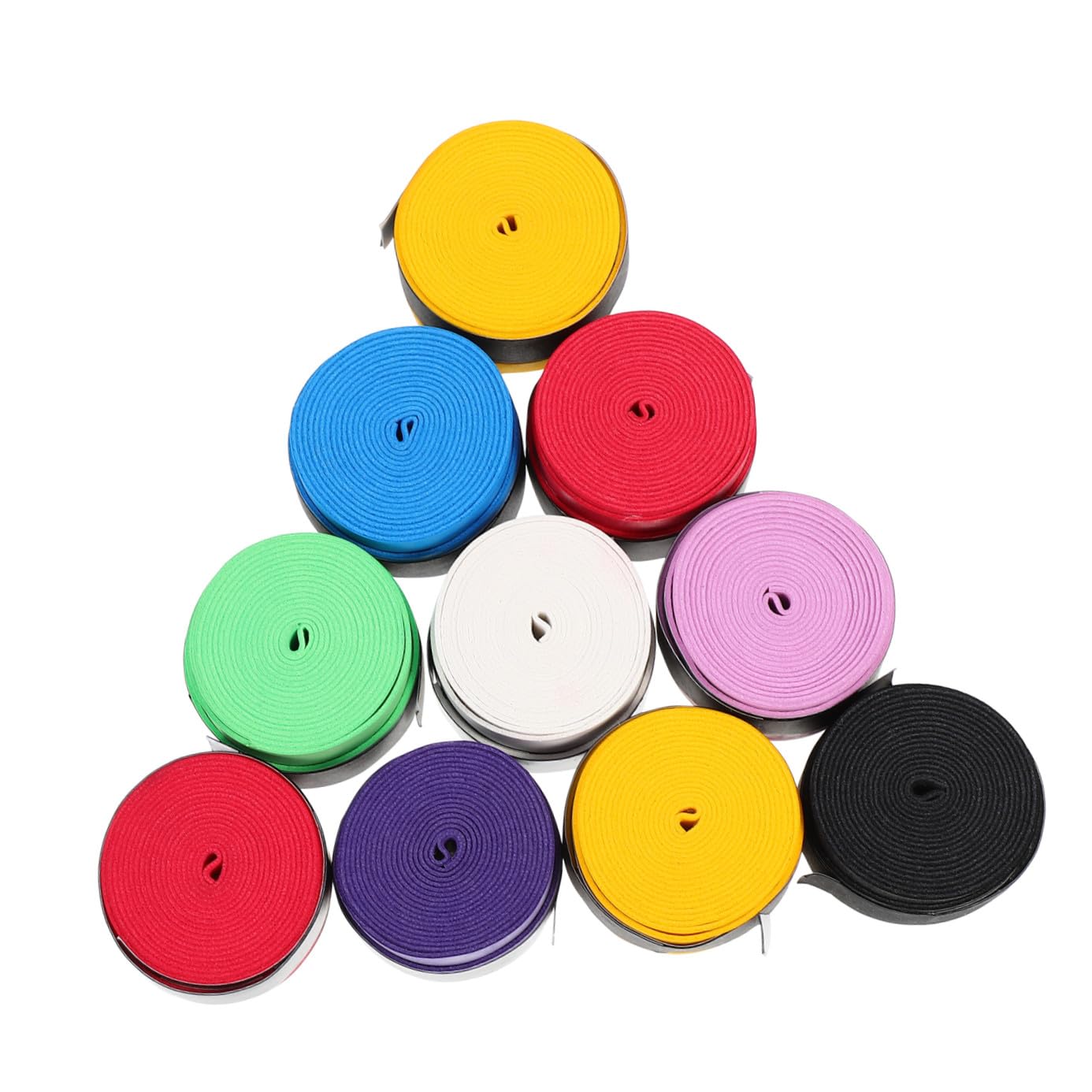 Abaodam 36pezzi Racket Overgrips Antiscivolo per Tennis e Badminton Nastro Grip Assorbente per Sudore Pu Design Comfort e Controllo per Giocatori Sportivi