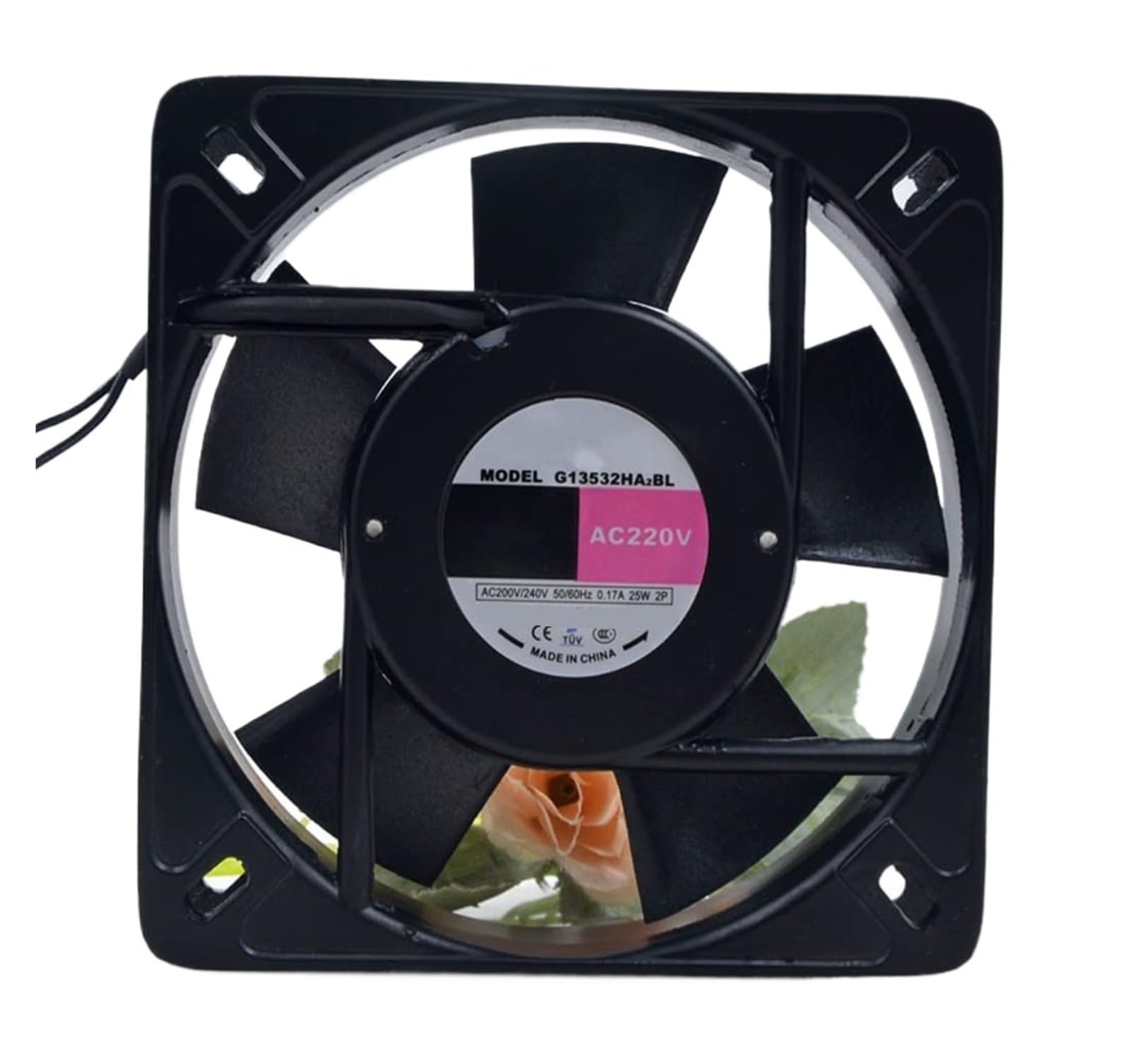 Ventilateur G13532HA2BL 220V à faible consommation 10W pour ventilation continue