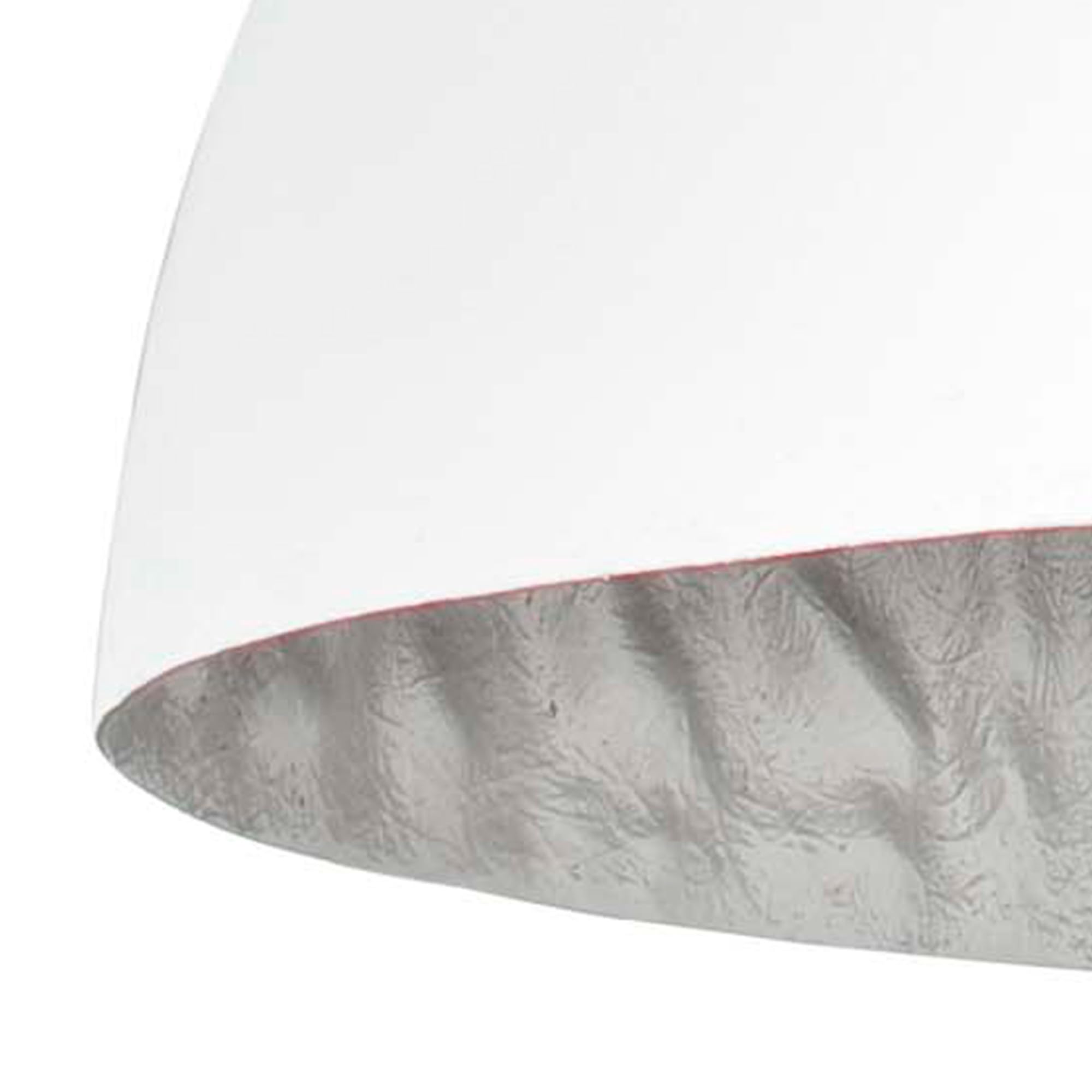 Faro Barcelona 28398 - MAGMA Colgante blanco y gris