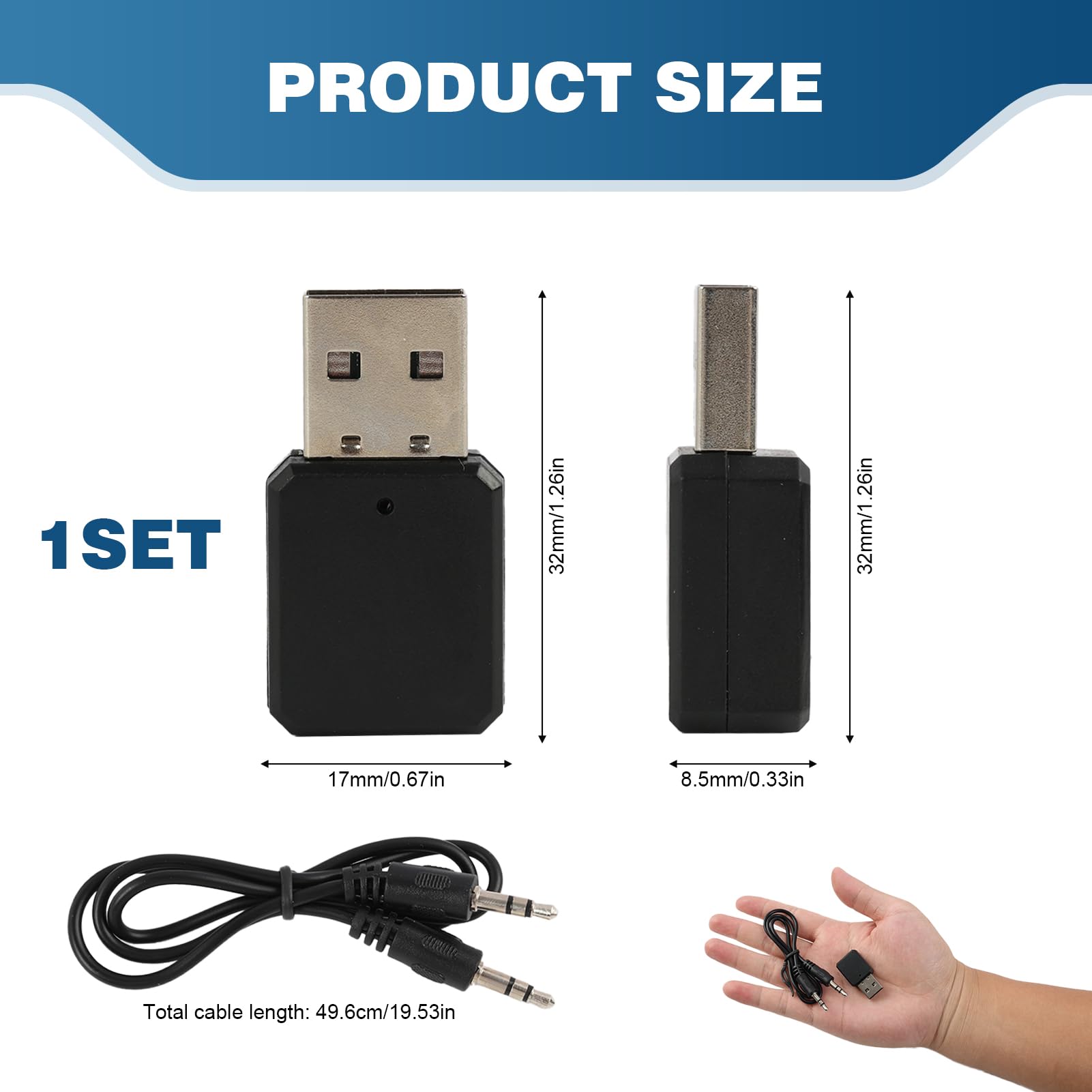 Bluetooth FM Transmitter voor in de auto - Handsfree –Bellen