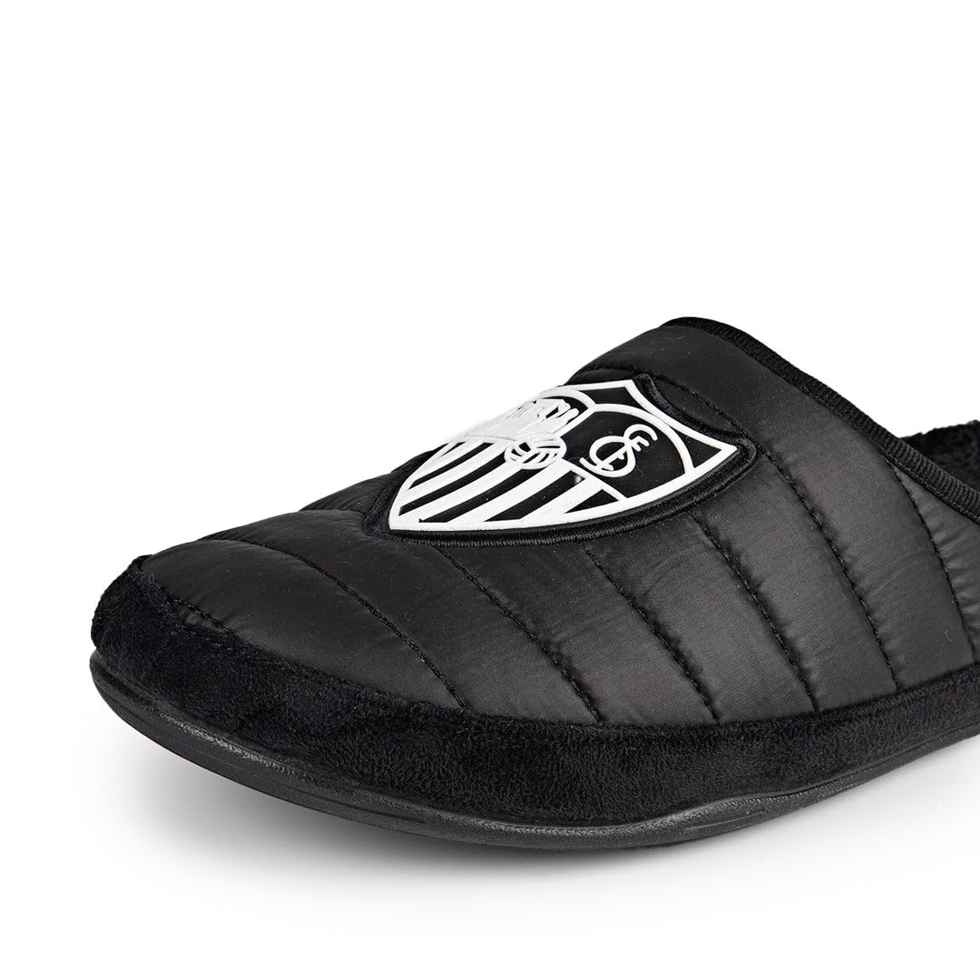 MARPEN SLIPPERS, Zapatillas de Casa de Invierno Oficiales del Sevilla FC de Fútbol Acolchadas para Hombre o Mujer
