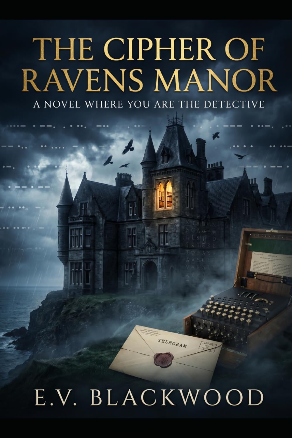 THE CIPHER OF RAVENS MANOR: A Novel Where YOU Are the Detective