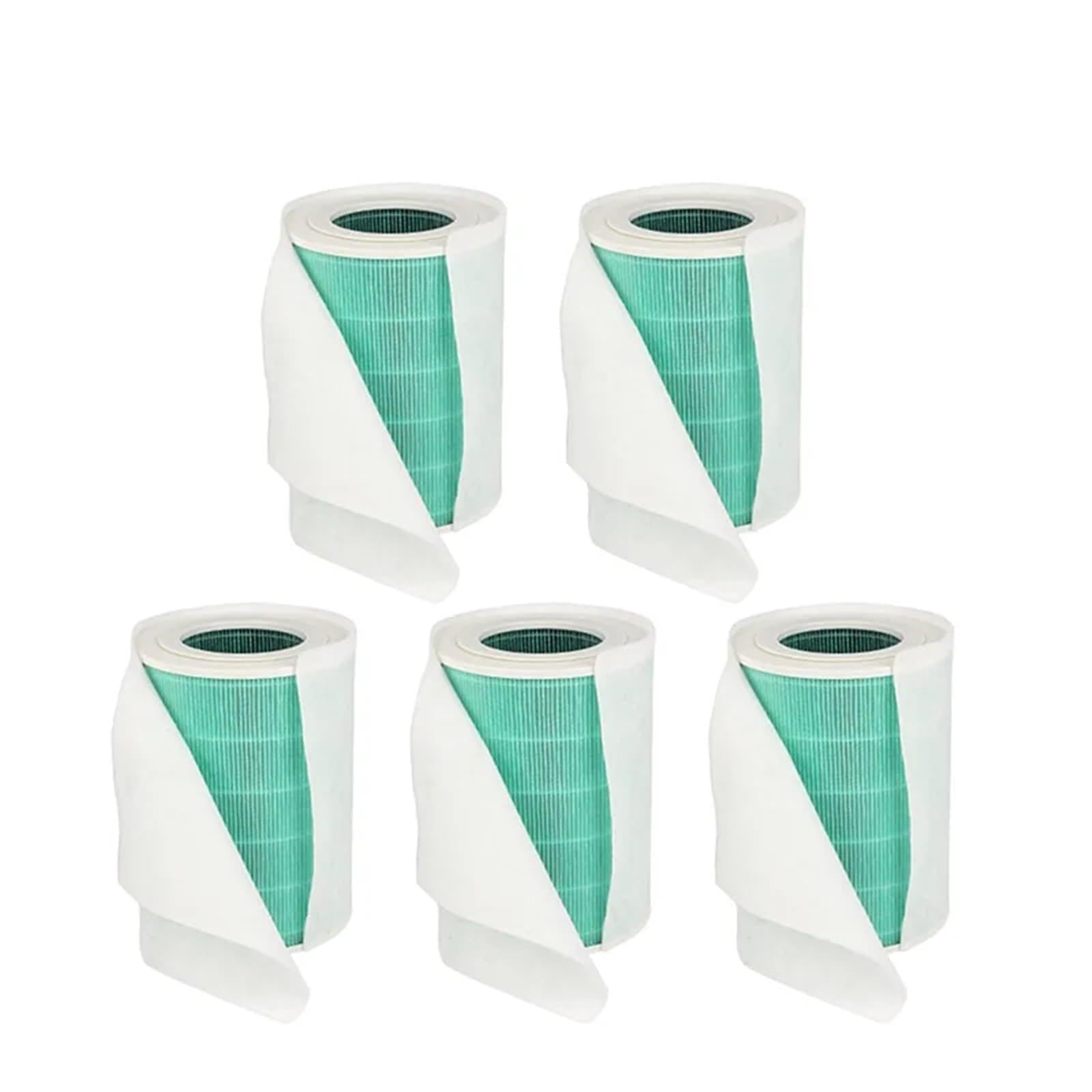 Ufitvxurdi Only Cotton 5Pcs Replacement Hepa Filter Activated Carbon Filter H13 Grade Pm2.5 Antibacterial Formaldehyde