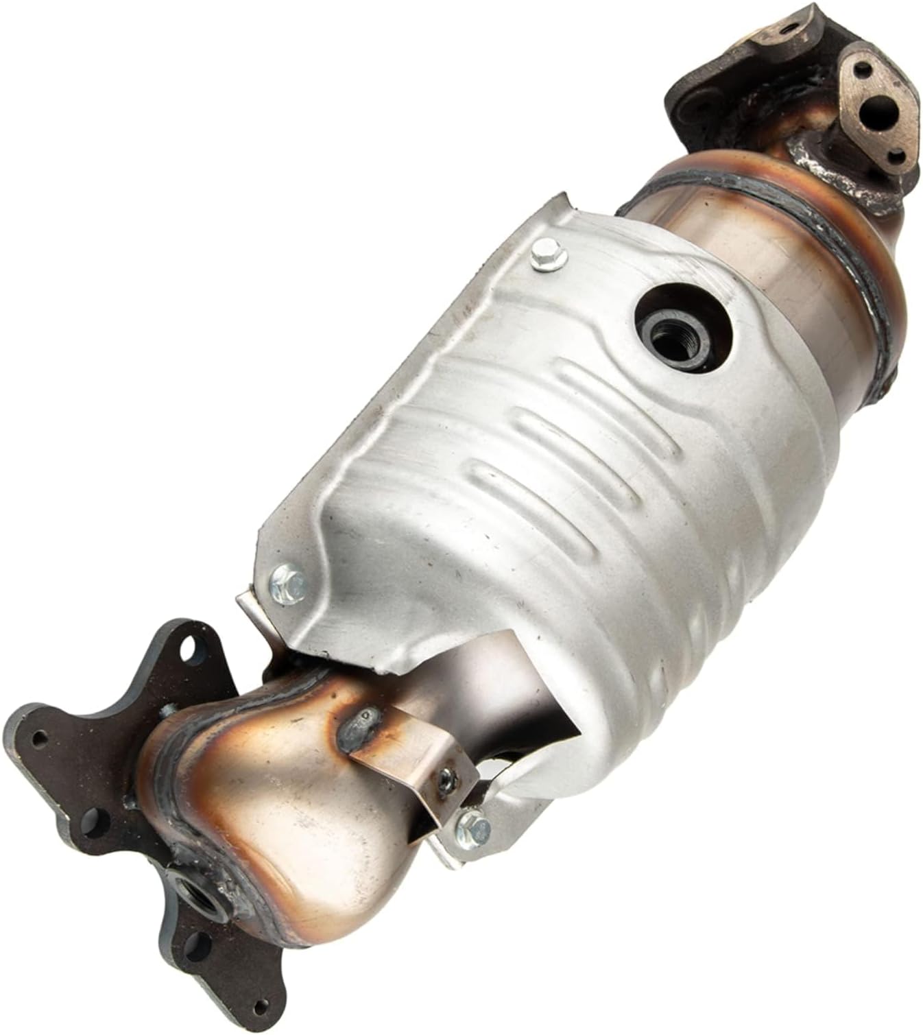 KAC 1pcs High Flow Catalytic Converter Kit Replacement for 2006-2011 Civic Direct-Fit Stainless Steel Catalytic Converter, Replace 16641 18190-RMX-A00 49735 202-1107 40958 45135(EPA Compliant)