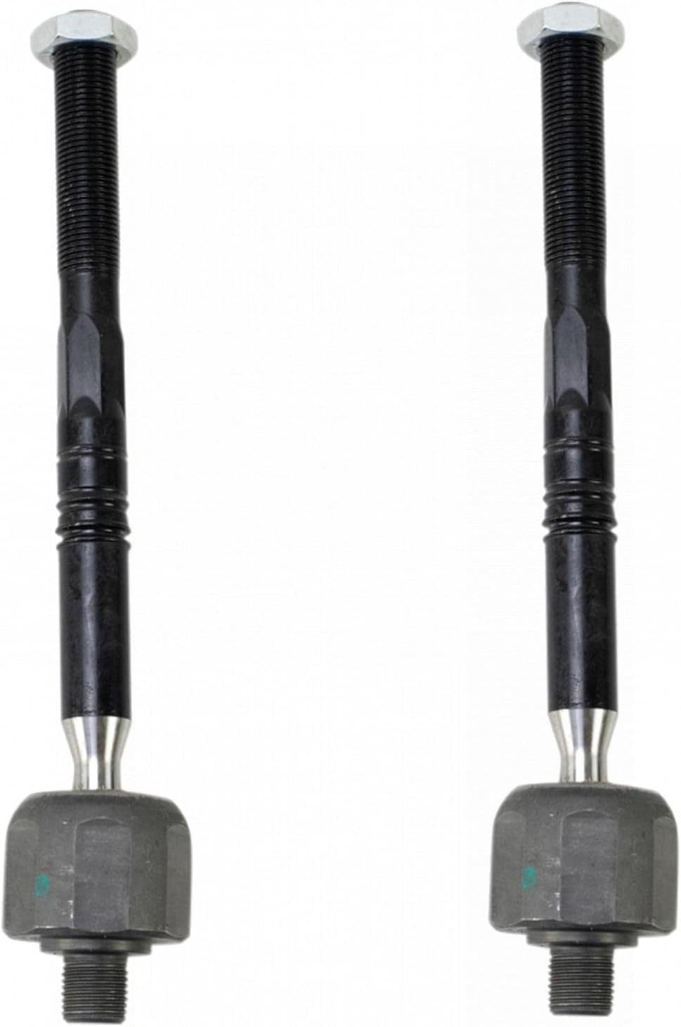 Front Inner Tie Rods Left Driver Right Passenger Kit Pair Set of 2 for 2013-2019 Cadillac ATS (EB3-4962196)