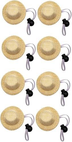 ABOOFAN Sombrero de paja para mascotas, sombrero de paja para playa, sombrero de cumpleaños para gato, traje hawaiano, sombrero para mascotas,