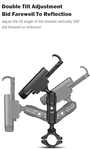 Miniatura 4 de GUB P50 Bicicleta y Motocicleta Universal Bicicleta Manillar Teléfono Soporte Ajustable Soporte de Teléfono