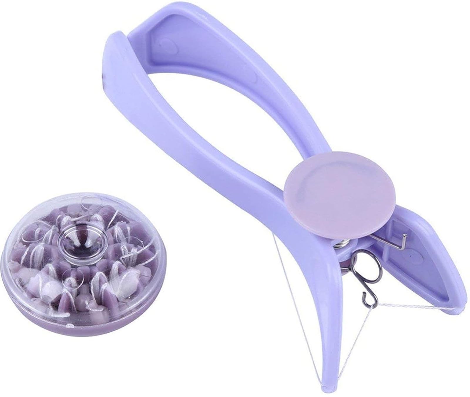 Eyebrow Silique Face and Body Hair Threading and Removal Epilators System Multi Use with extra 6 thread, Wipe, Unisex adult-image-31