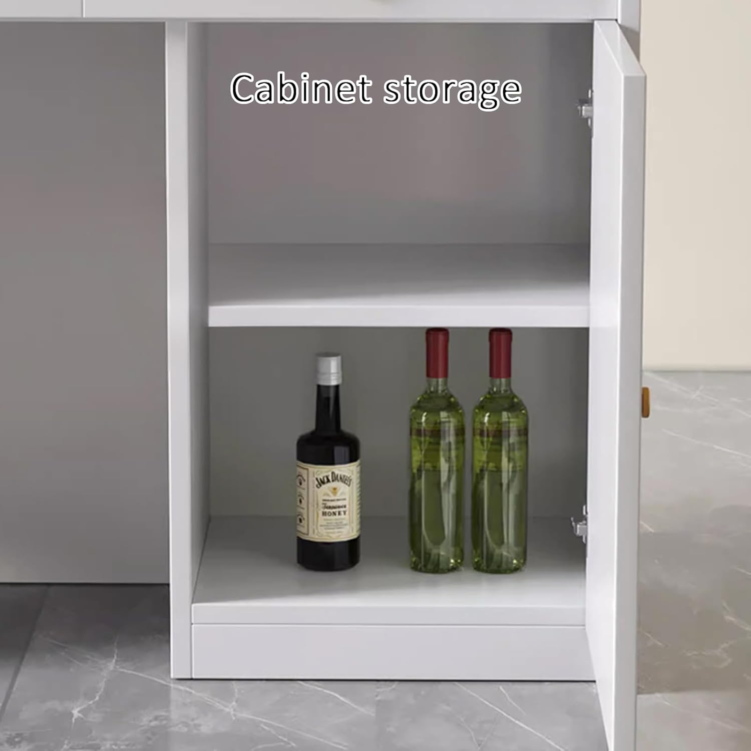 JKGHK Reception Desk, Modern Front Counter Table with Lockable Drawer, Office Wooden Computer Checkout Counter with Cabinet, for Salon Reception Room(Natural A,60x45x95cm)