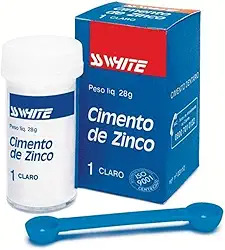 Cimento de Zinco Pó Claro 28g - SS White