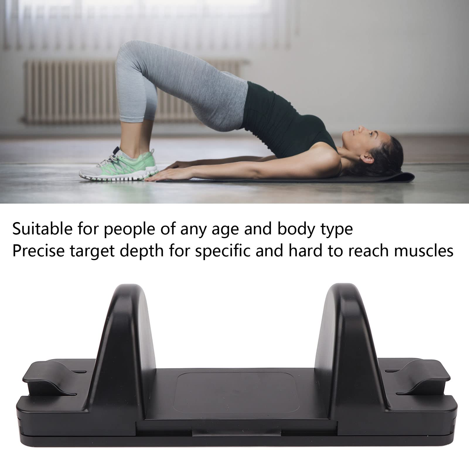 Psoas narzędzia do uwalniania mięśni, 2 szt. masażer Psoas, regulowane narzędzie do masażu mięśni Psoas, przenośne narzędzie do uwalniania głębokich tkanek bioder, dla mężczyzn i kobiet, czarne