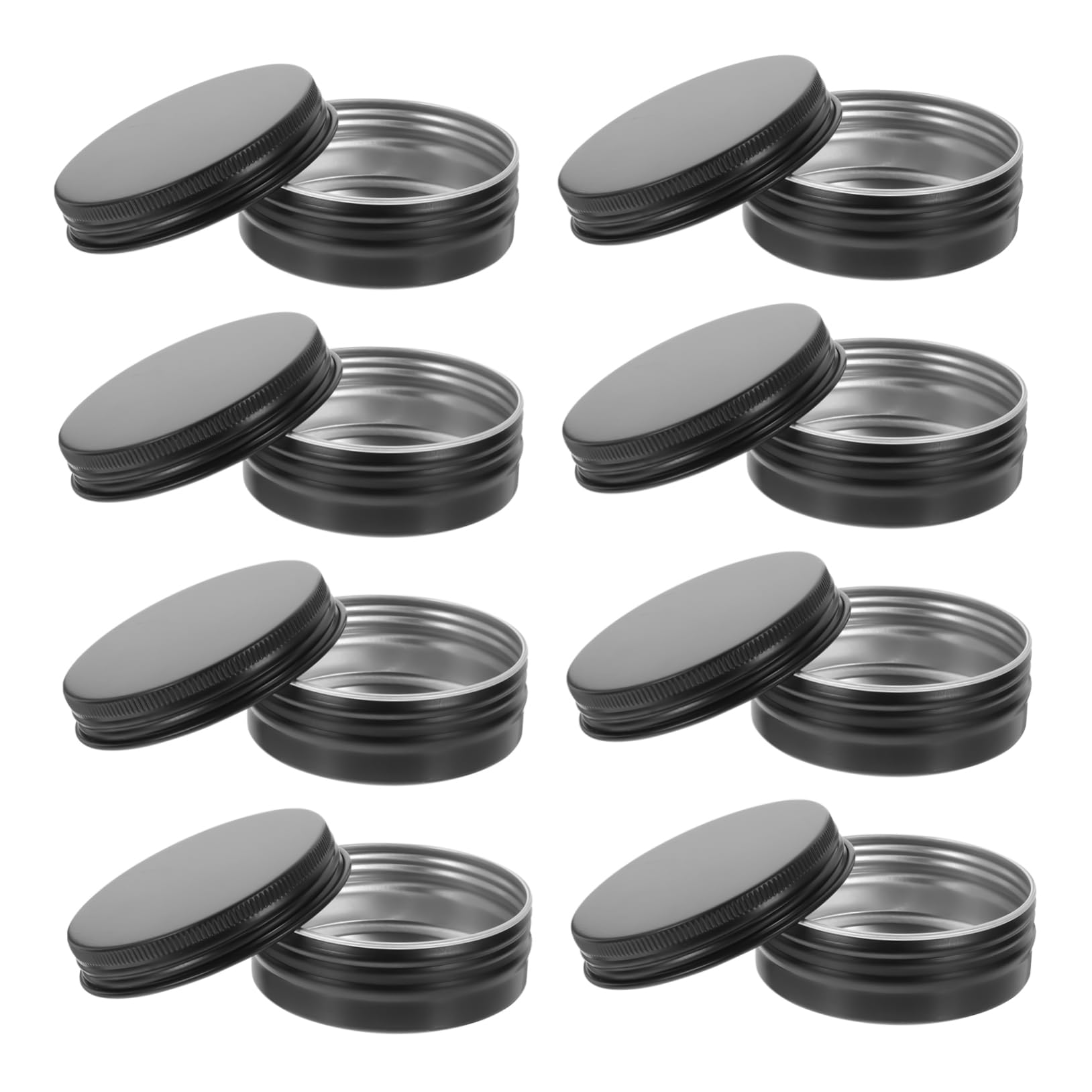 POPETPOP Caja De Muestra De Cosméticos De 3 Juegos 60 Ml Botellas De Crema Vacías Frascos De Viaje Para Crema De Maquillaje Rellenables 10 Unidades X 3