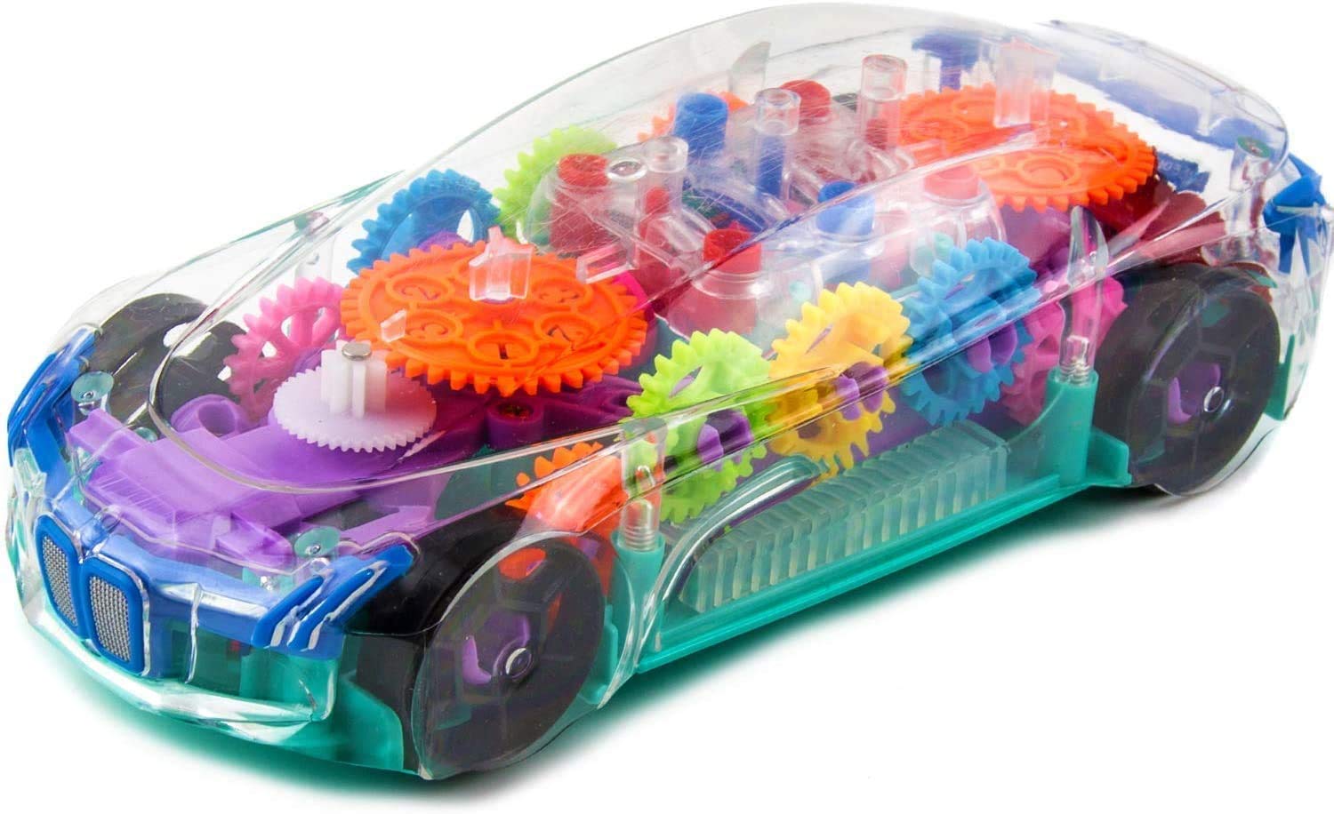 Toyshine Concept Musical and 3D Lights Kids Transparent Car, Toy for 2 to 5 Year Kids Baby Toy, Multicolor (B088ZRY2HF) Amazon Price History, Amazon Price Tracker