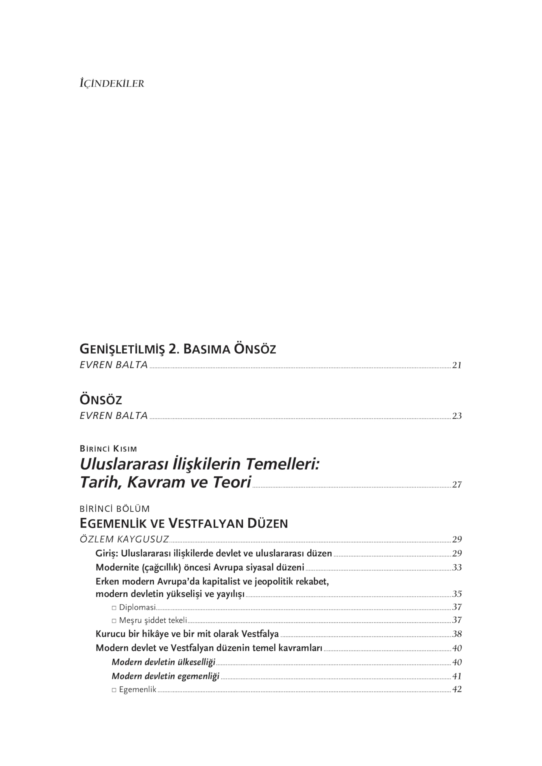 Küresel Siyasete Giriş - Uluslararası İlişkilerde Kavramlar Teoriler Süreçler