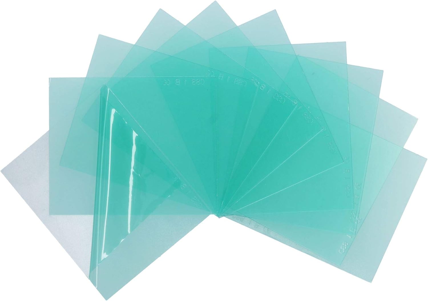 Welding Mask Clear Replacement Protective Lens Lenses 10 pack 110mm x 90mm