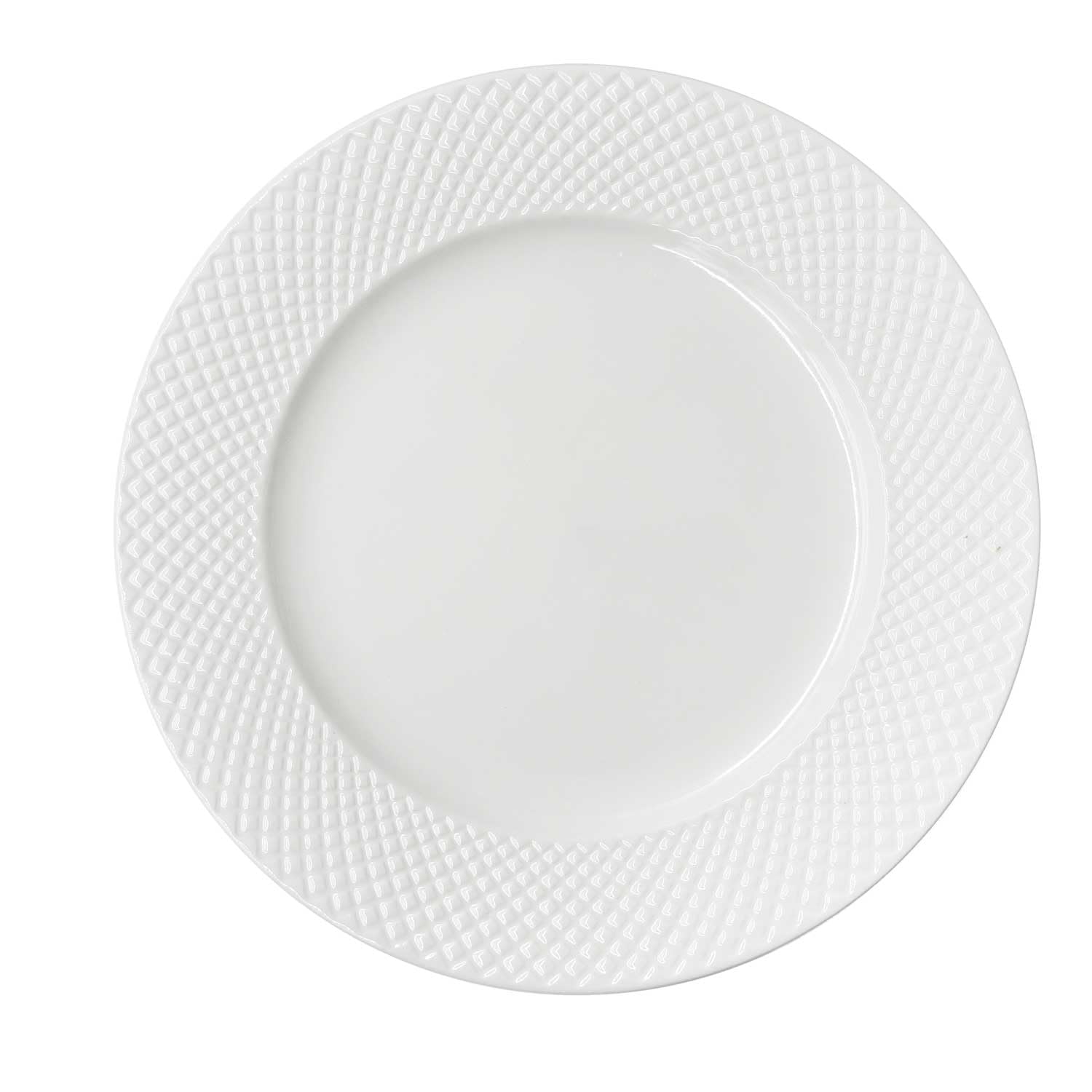 La Porcellana Bianca - Reale Set Tavola 18 Pz - Piatto Piano Ø27 cm; Piatto Fondo Ø22 cm; Piatto Frutta Ø20 cm, New Bone China
