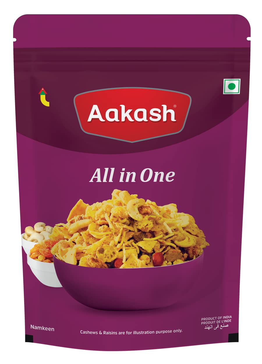 Aakash Namkeen All in One Mixture | 350 Gm | Snack With All in One mixture Combination | Crispy & Crunchy Ready-to-Eat, Zero cholesterol | Indores Finest Namkeen (B0BMTJS6HF) Amazon Price History, Amazon Price Tracker