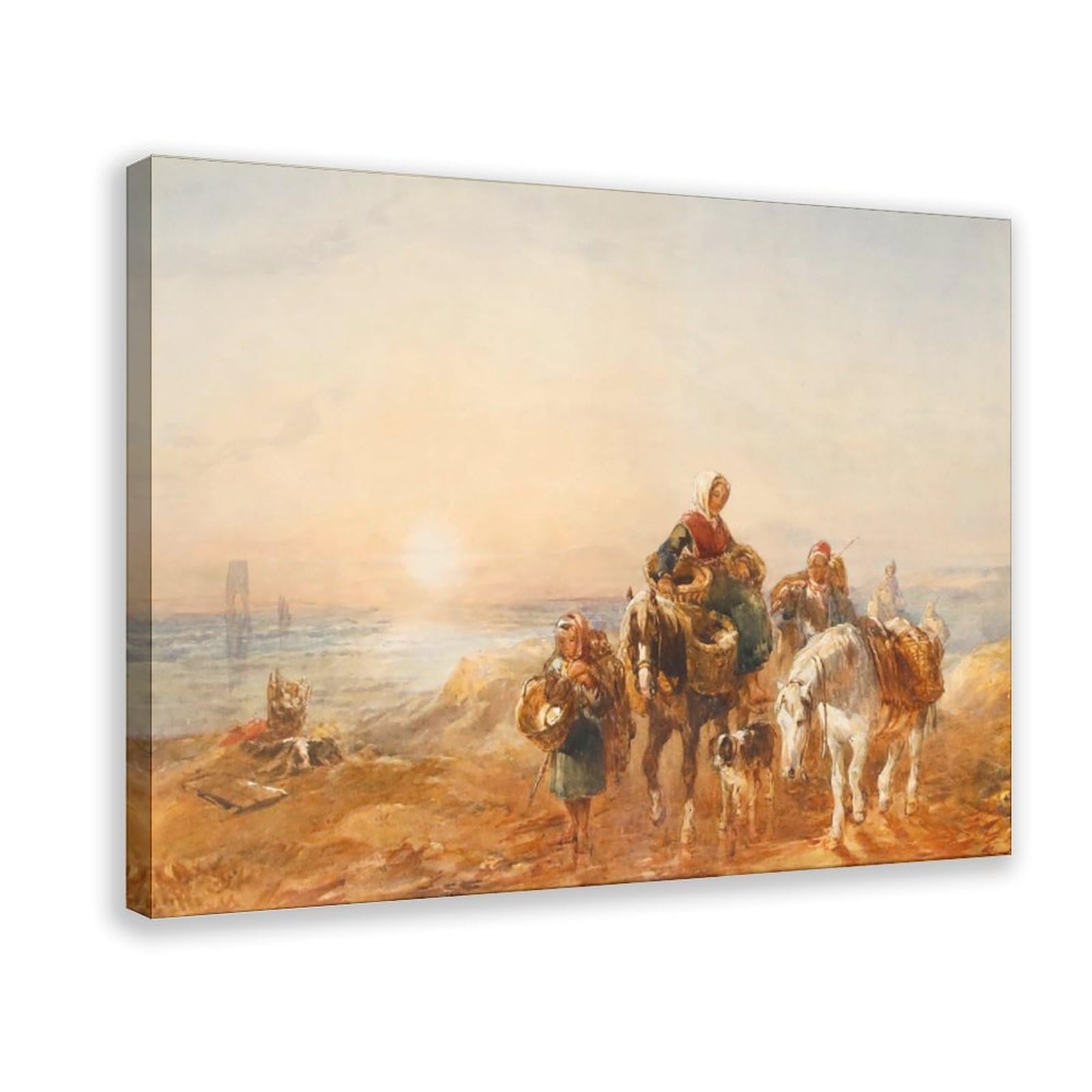 ANFOTCM Attrib. John Frederick Taylor (1802 sztuka dekoracja ścienna plakat rodzina bar restauracja garaż kawiarnia sztuka znak prezent 12 x 18 cali (30 x 45 cm)