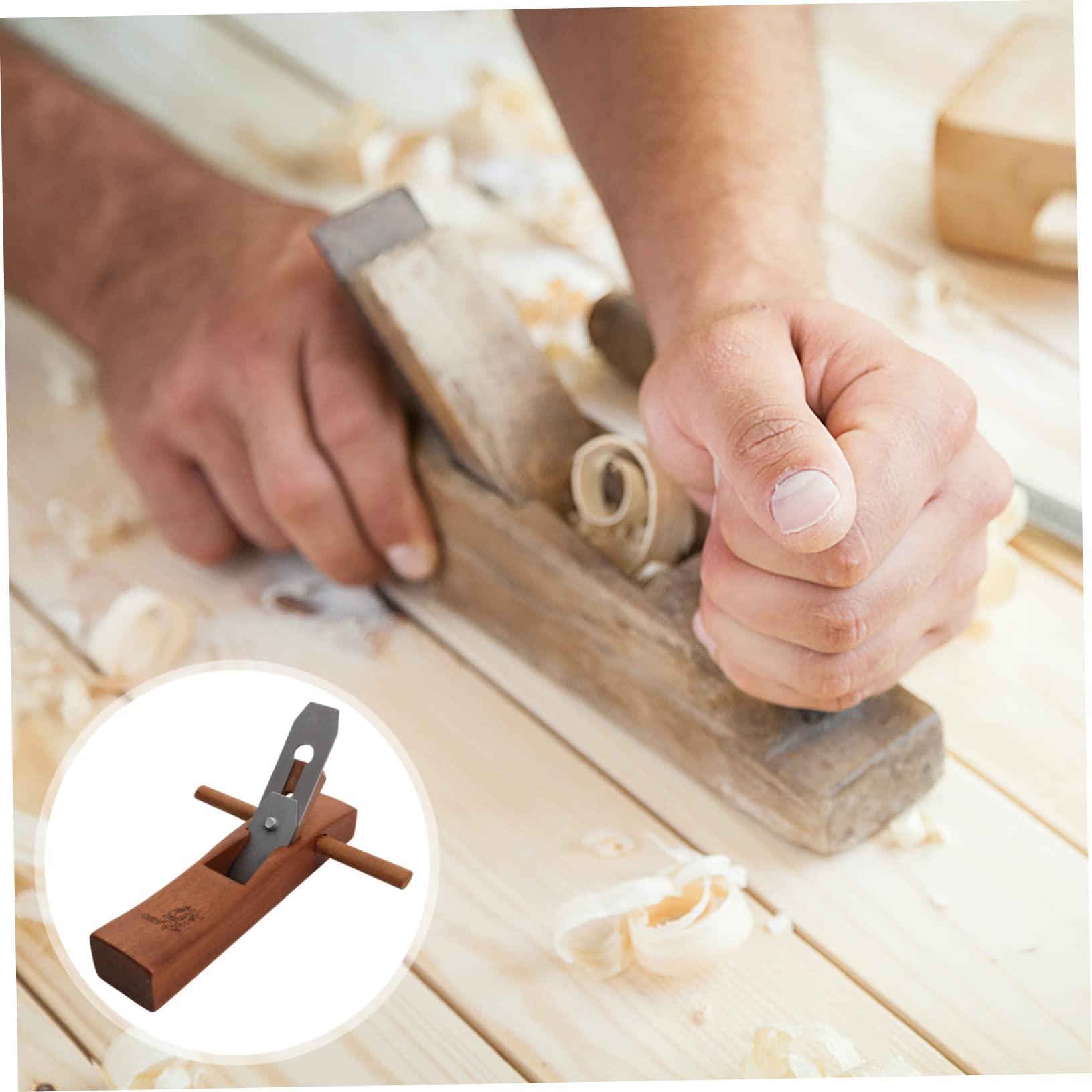 Pialla Manuale per Legno in Metallo e Legno per Carpenteria | Utensile da Falegnameria, Lavorazione Manuale Fluida, Adatta a Principianti e Carpentieri