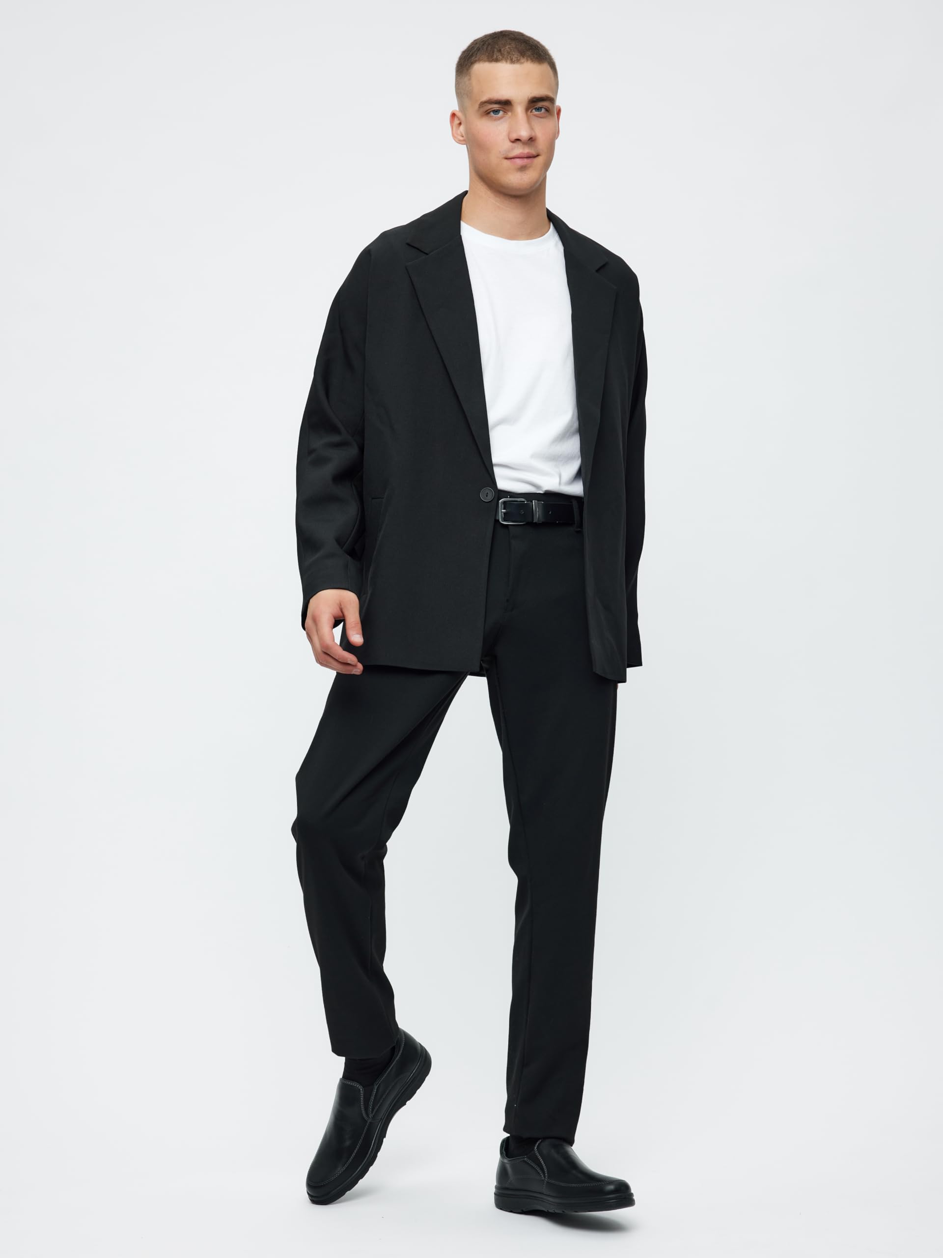 Mocasines de Piel para Hombre - Loafers de Cuero para Hombre Elegantes y Cómodos, Mocasines de Cuero Sin Cordones, Ideales para Oficina y Looks Casuales