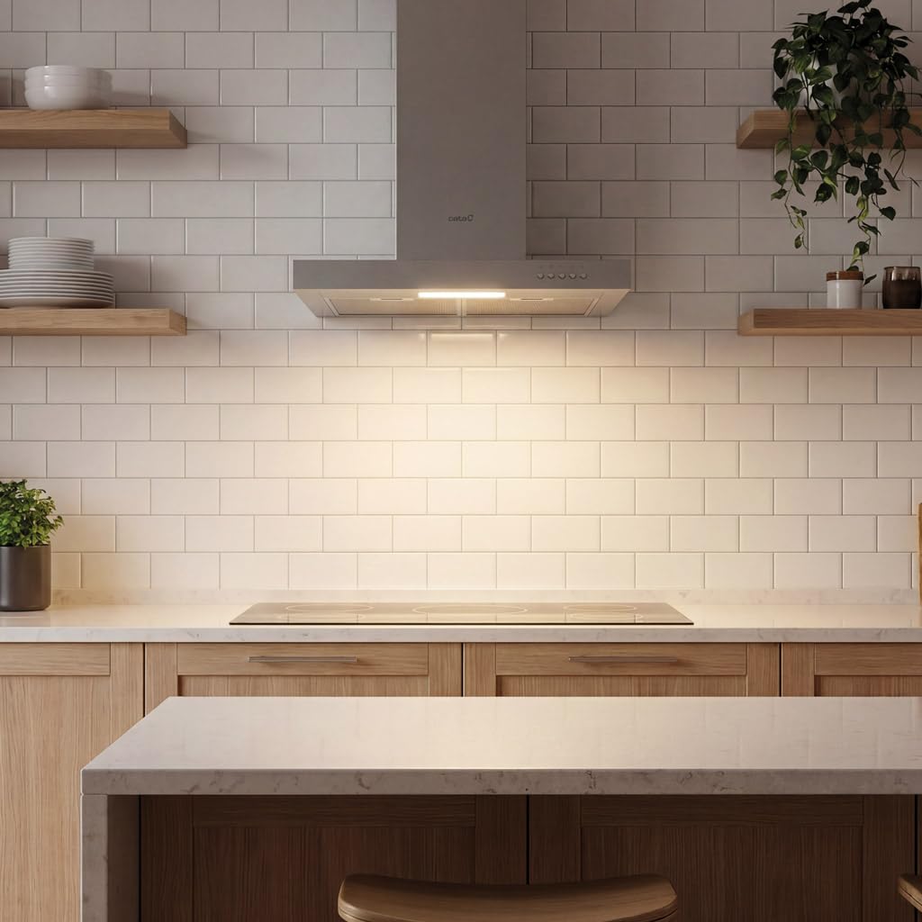 Campana Extractor Decorativa Cata ST-6010 X 3 Niveles LED Acero Inoxidable