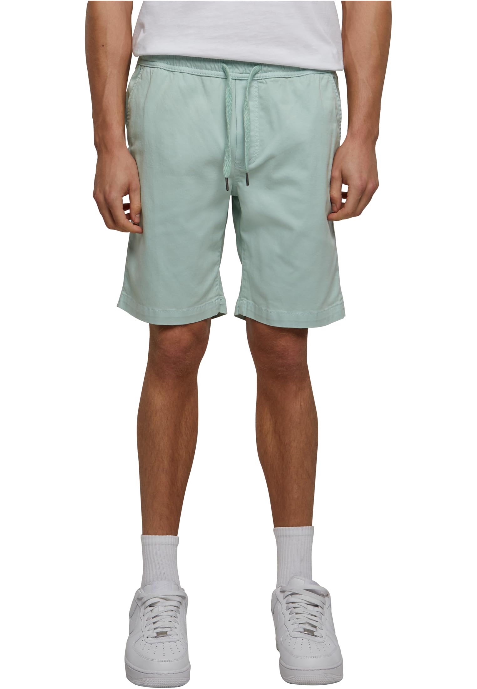 Urban Classics Herren Stretch Twill Joggshorts