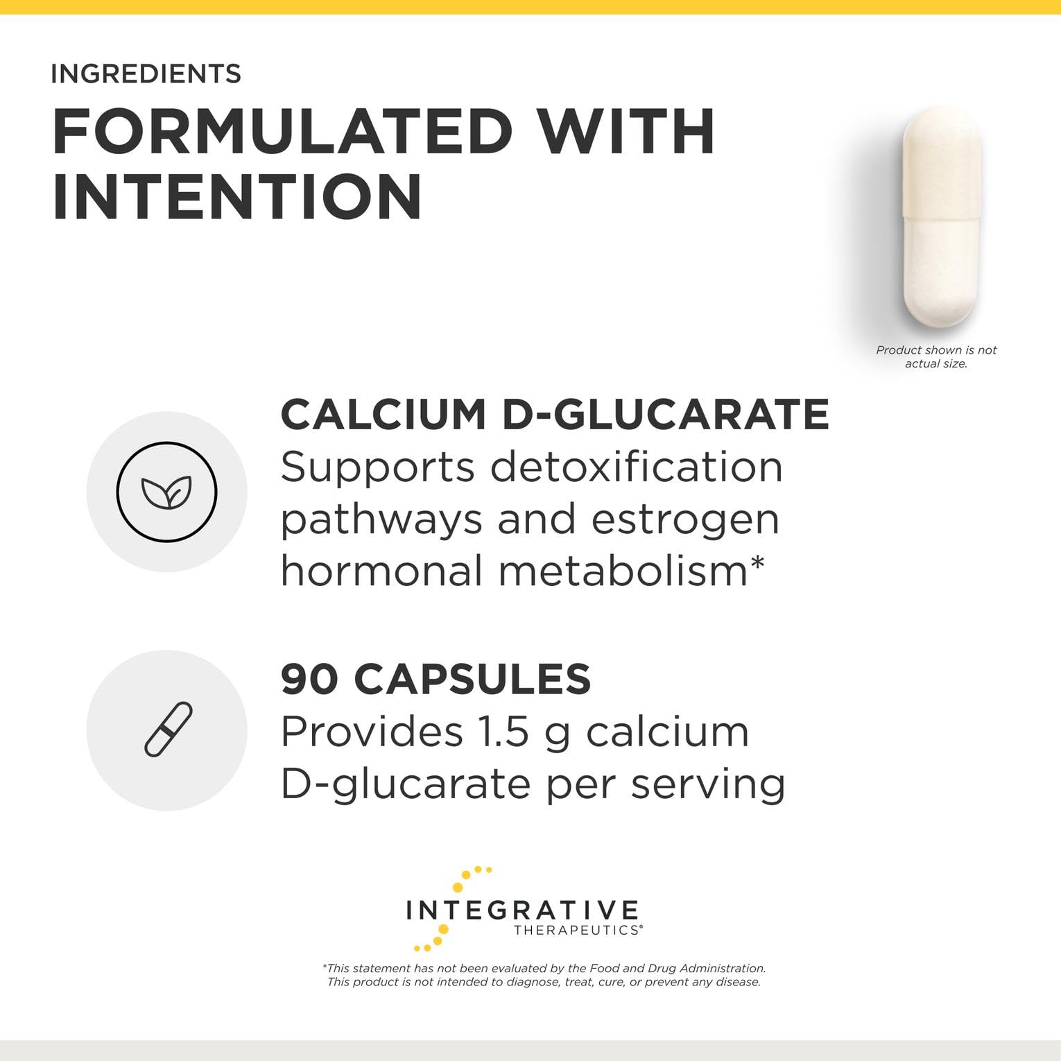 Integrative Therapeutics Calcium D-Glucarate, 90 Capsules — Amazon image 4