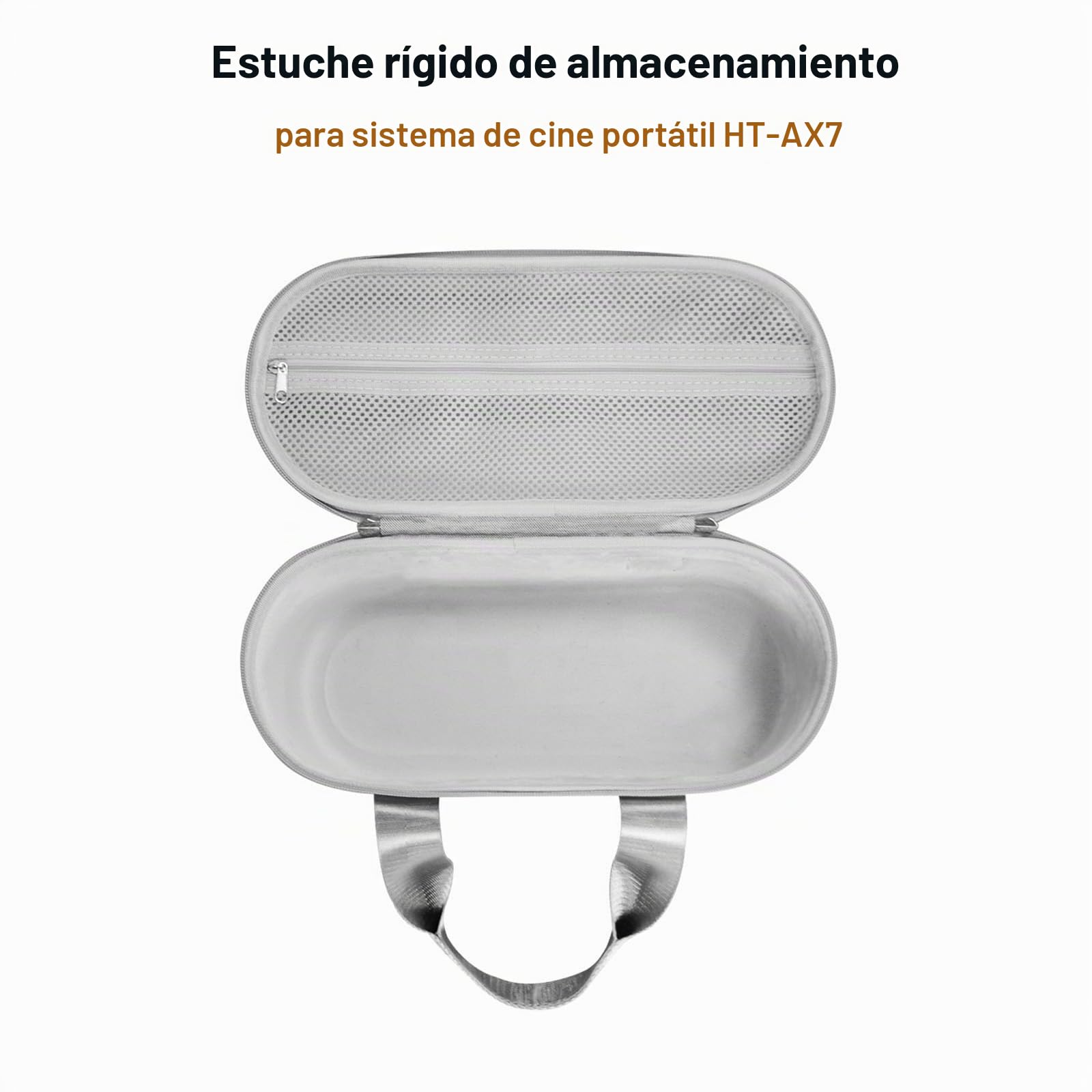 Funda rígida de transporte para altavoz Bluetooth Sony HT-AX7, a prueba de golpes, funda protectora de almacenamiento, accesorios