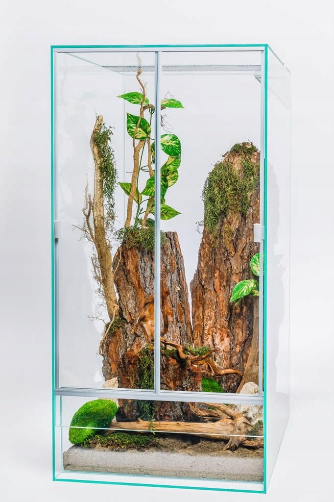 Diversa Terrarium Szklane Wysokie 45x45x90cm 6mm