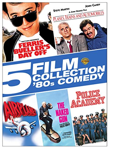5 Film Collection: 80's Comedy (Ferris Bueller's Day Off/Planes, Trains And Automobiles/Airplane/The Naked Gun/Police Academy) image 3