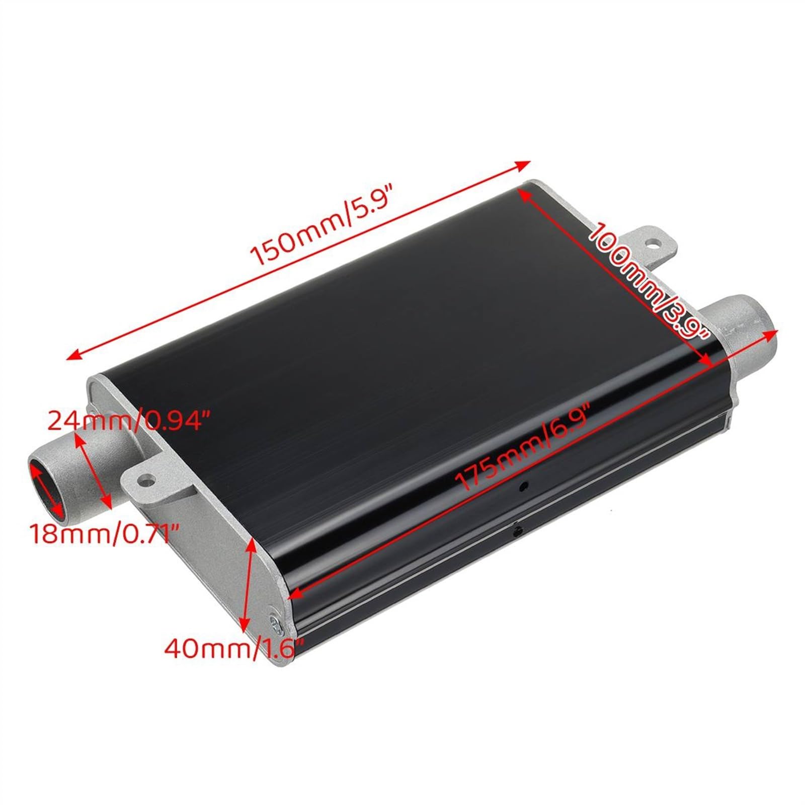 Geluiddemper L 460 mm, COMPAIR® Flow 150 | Bestel Direct Online