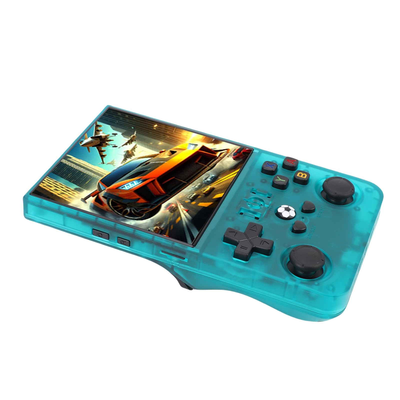 Yctze Console di Gioco retrò Portatile, Console di Gioco retrò con Schermo HD da 4,0 Pollici, di Emulazione di 60 Giochi con Batteria da 4000 MAh, Ideale per i Giocatori (Verde chiaro)