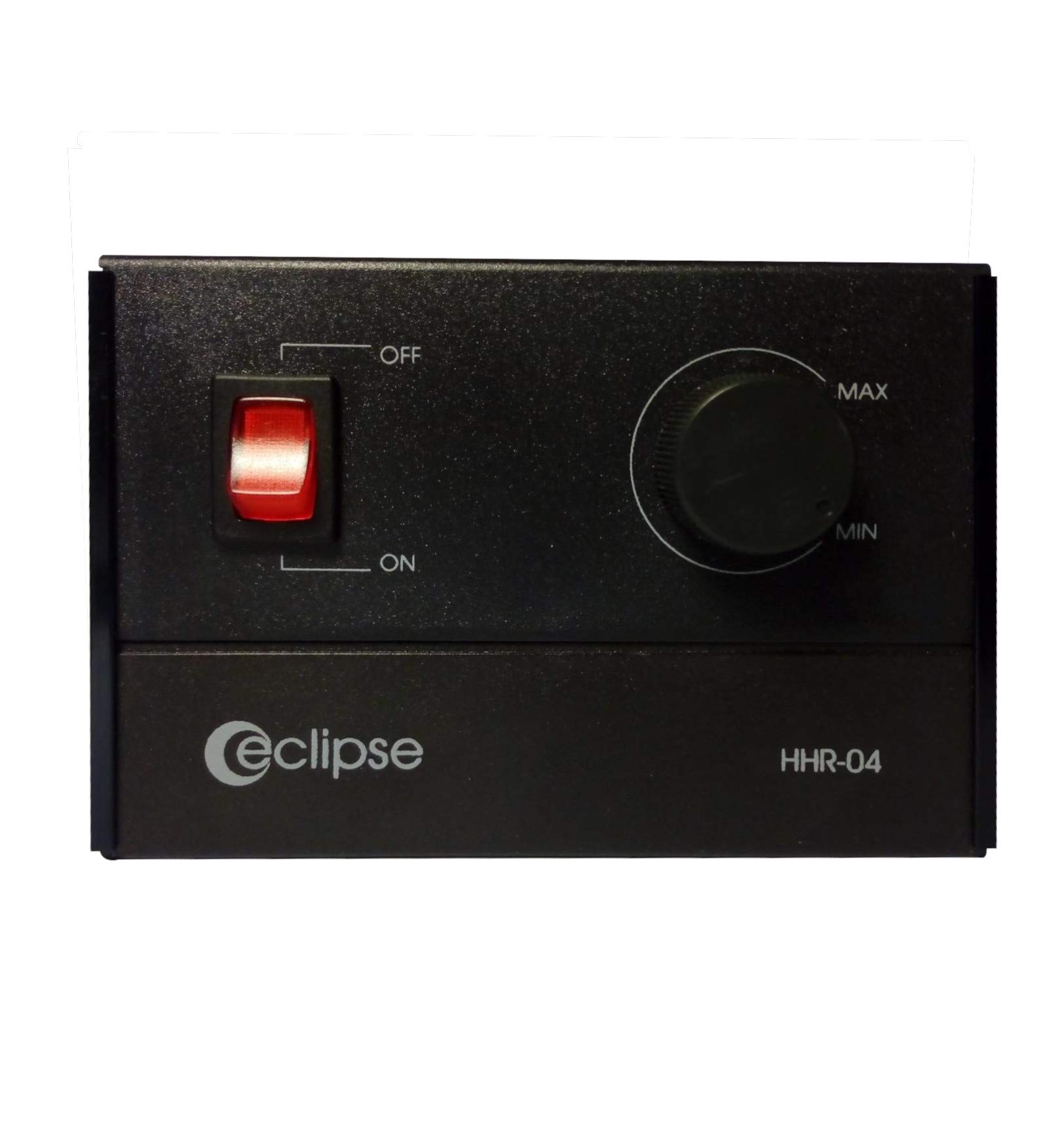 Eclipse HHR-04 - Regulador electrónico de velocidad para ventiladores y ventiladores de extracción de aire, color negro, perilla mecánica, 230 V, 4 A, CE