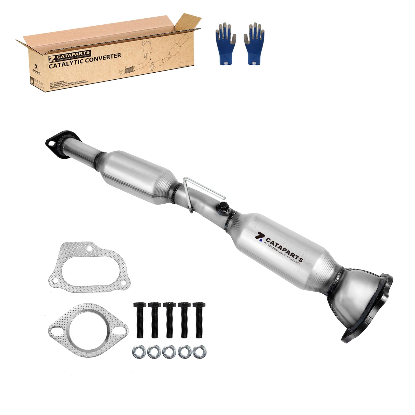 ZCATAPARTS Rear Catalytic Converter Compatible with Mazda B3000 B4000 2001-2003,Ford Ranger 2001-2003 3.0L 4.0L(EPA compliant)