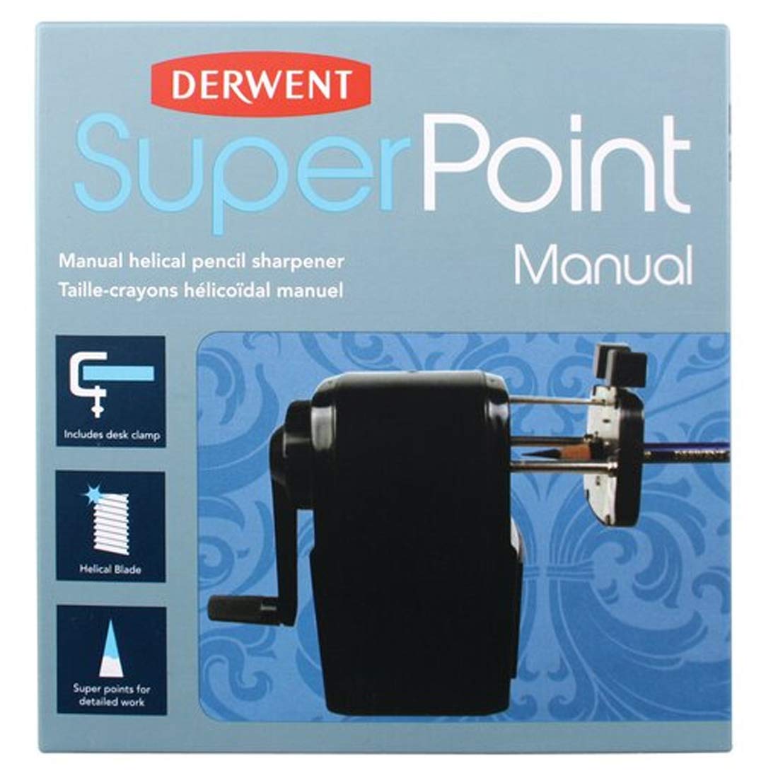 ColArt 2302001 - Temperamatite manuale Super Point, in metallo standard