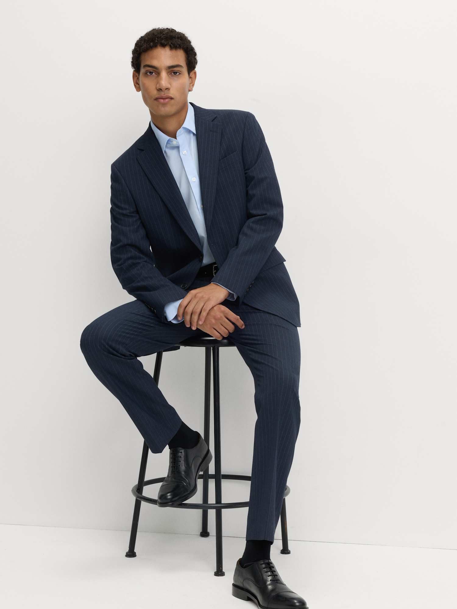 Marks & Spencer 3-Pack Uomo Camicie vestibilità Regolare Stiro Facile