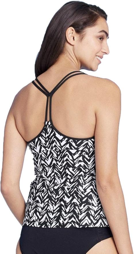 トップス Rinao Amazon.com: Kona Sol Women's Racerback Tankini Top - (Black