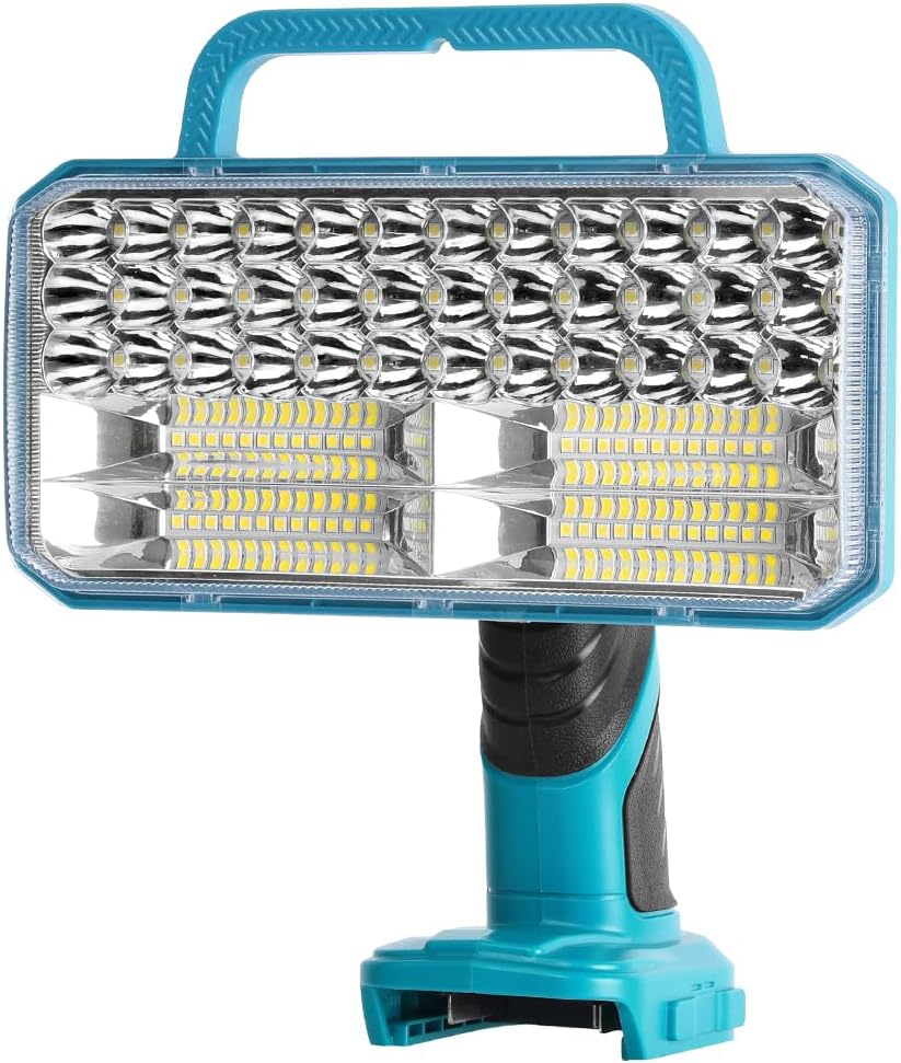 4200LM Cordless Light for Makita 18V Lithium-ion Battery, 40W Led Work Light with USB Port for Indoor Outdoor Emergency, Car Repairing, Camping, Job Site Lighting(Battery Not Included)
