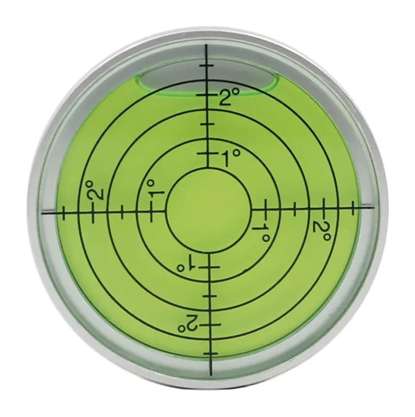 Fcfpxwtz Yellow Surface Level Measurement, Metal Universal Circular Glass Horizontal Spirit Level Multicolor Accuracy 5Mm/M 10Mm/M