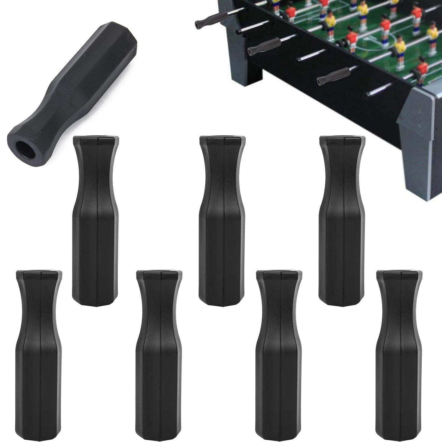 PETIT MANON Foosball Handle Grips8 Pcs Octagonal Handles, which can