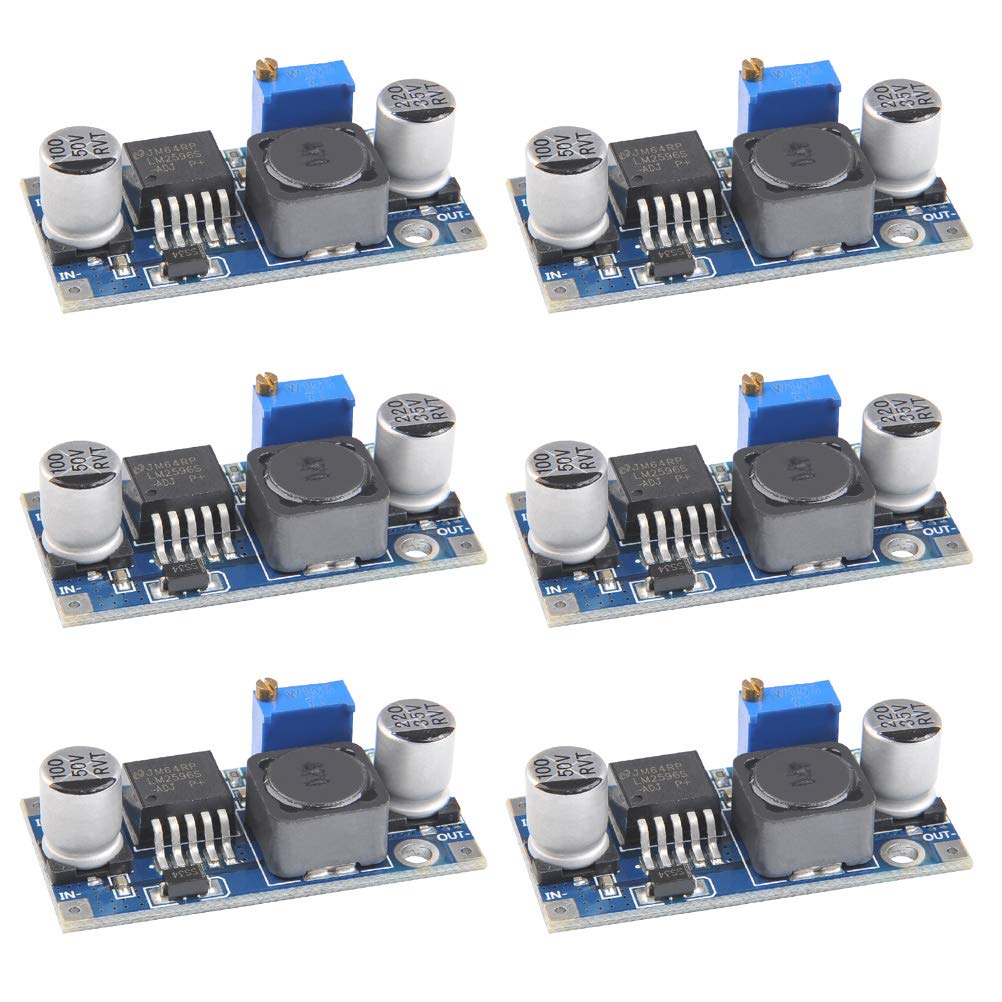 DC to DC Buck Converter Using LM2596: High-Efficiency Power Solution! lm2596 dc-dc buck converter step-down power module